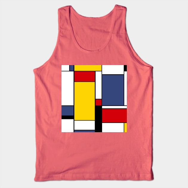 Modern Minimalist Art Tank Top by ShopBuzz